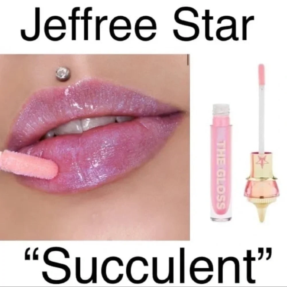 JEFFREE STAR THE GLOSS LIP GLOSS SHADE: SUCCULENT NIB!